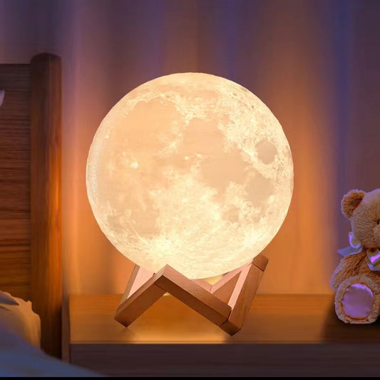 LED Moon Lamp with Timing —Great For Kids