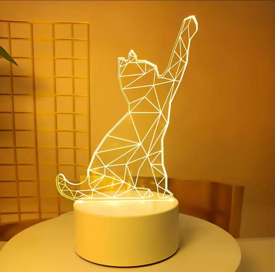 LED 3D Night Light Table Lamp - 13 different styles