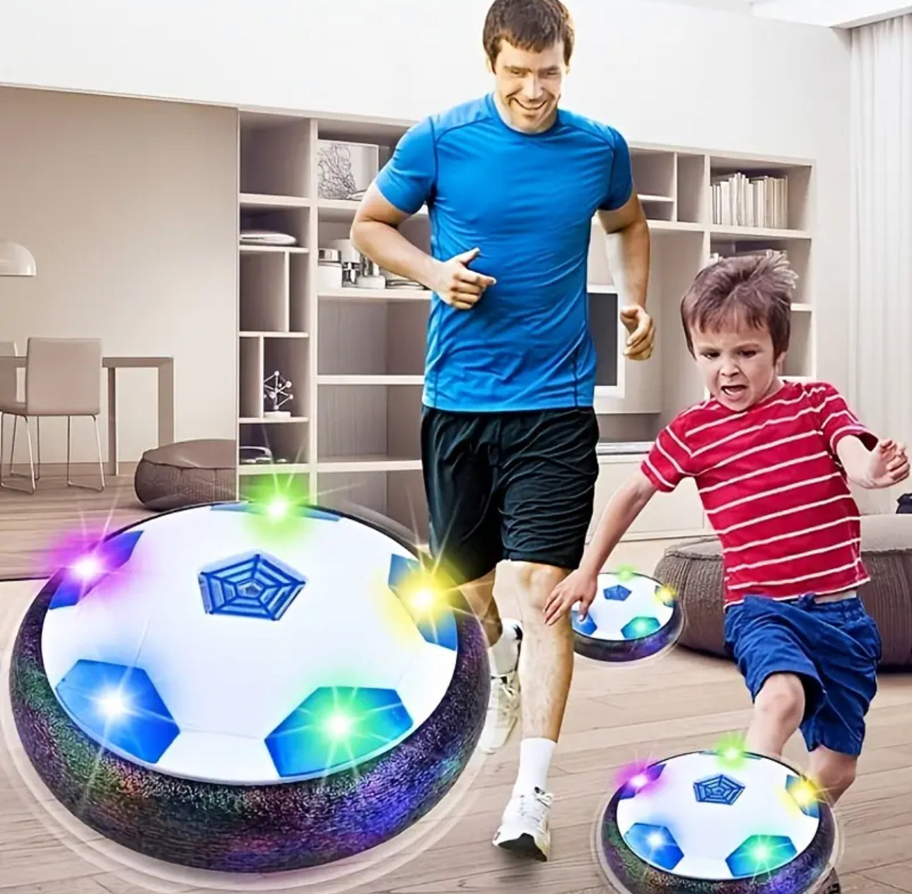 Kids Floating Indoor and Outdoor Football with Soft Edges